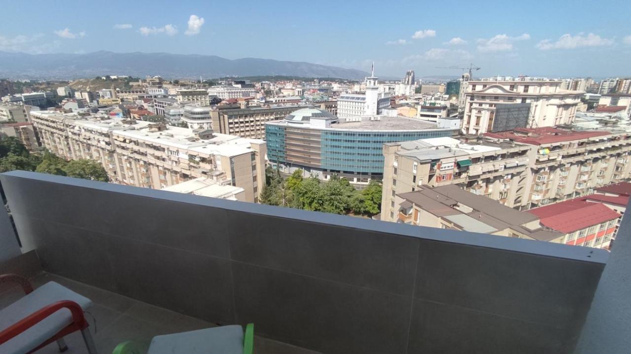 Sky View Luxury Center Skopje Apartments المظهر الخارجي الصورة