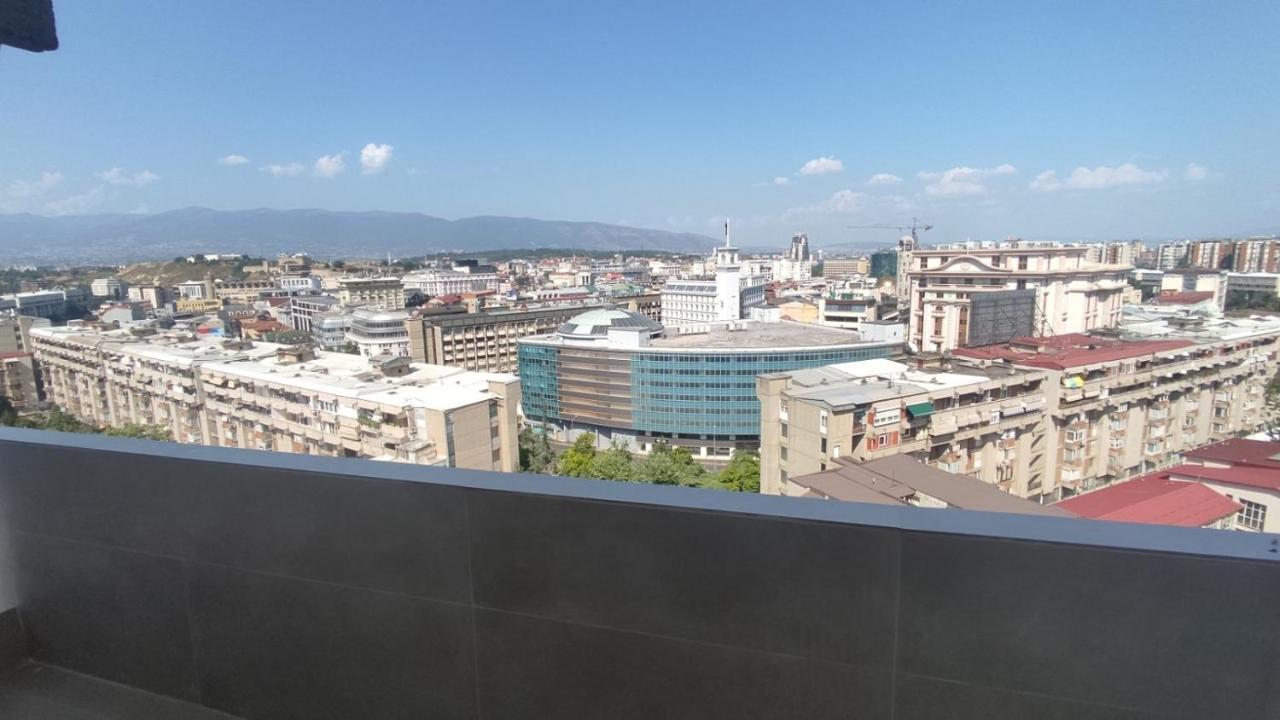 Sky View Luxury Center Skopje Apartments المظهر الخارجي الصورة