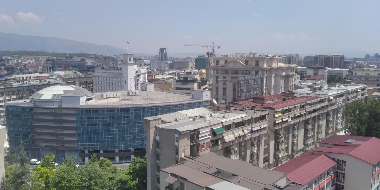 Sky View Luxury Center Skopje Apartments المظهر الخارجي الصورة